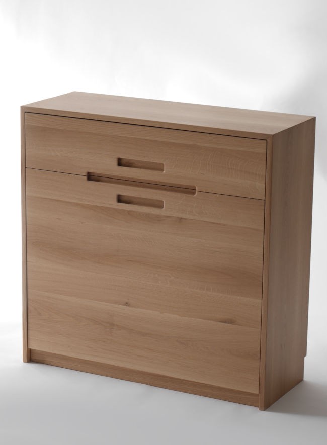 Console en chêne